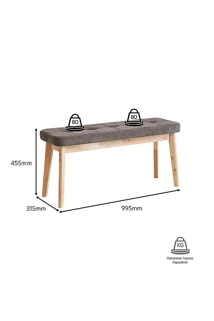 Lizbo Döşemeli Bench - 3