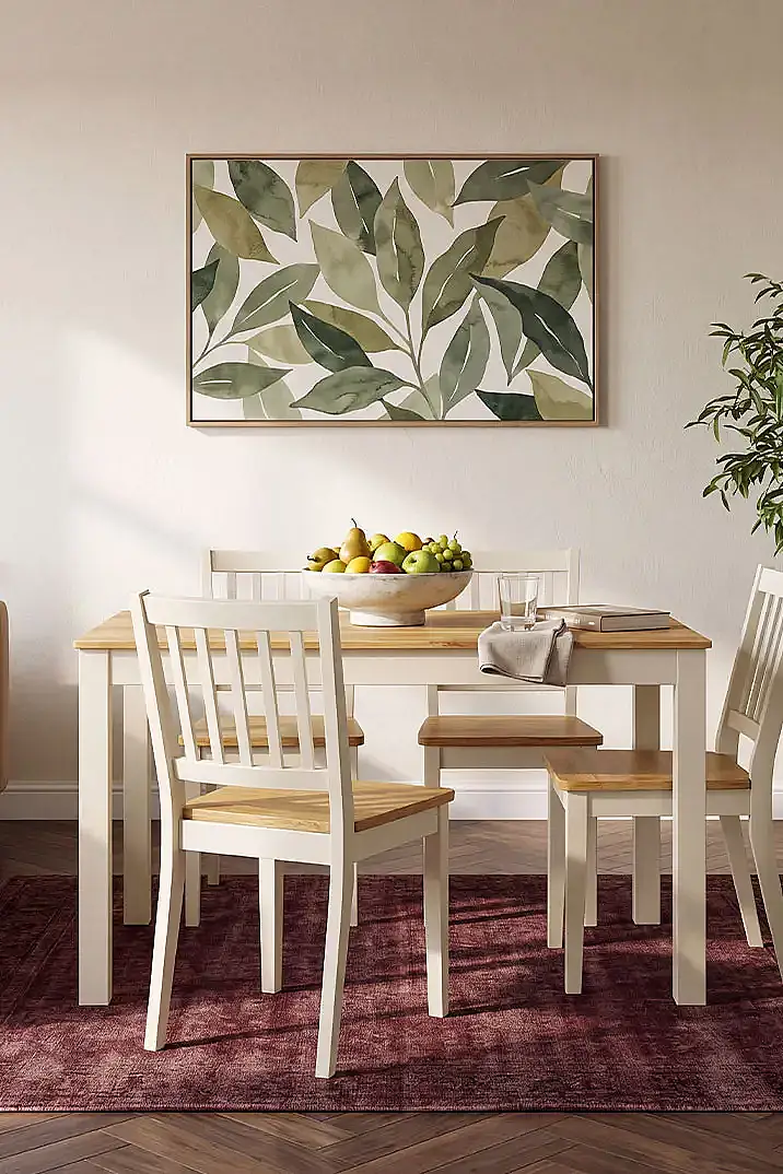Oslo Masif Mutfak Masa Takımı - 3